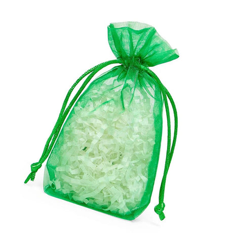 Flat Bottom Organza Bags 5 1/2''x11/2''x10 1/2'' for Premium Gift Bags