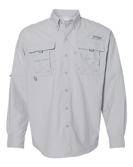 HUK® Men’s Bahama Outdoor Shirt Moisture Wicking Sun Safe Button Up Fishing Top