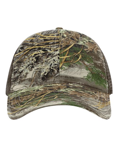 Richardson® Garment Washed Printed Trucker Cap