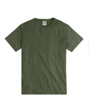 ComfortWash by Hanes® Garment-Dyed Crew Neck Short Sleeve T-Shirt with Pocket