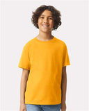 Classic Youth Ultra Cotton Short Sleeve T-Shirt – Soft Heavyweight Cotton Crew Tee for Kids