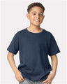 Youth Heavy Cotton Short Sleeve Crewneck T-Shirt