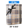 Plaid Christmas Wrapping Paper New Festive Plaid 26 '' × 833 '