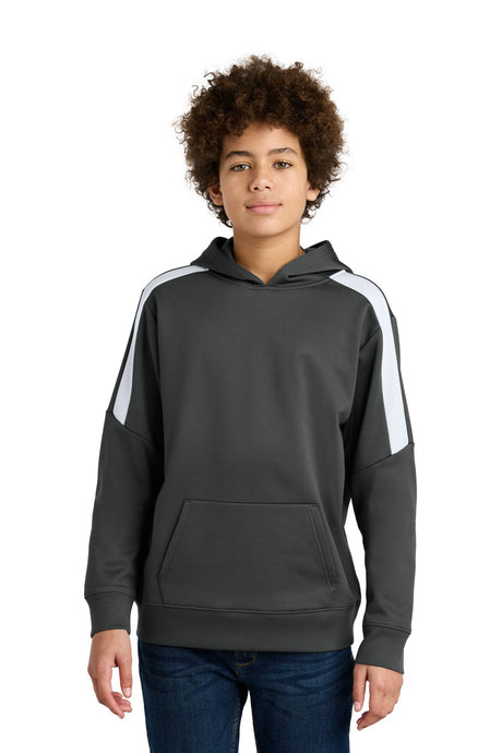 Sport-Tek® Youth Sport-Wick Fleece United Pullover Hoodie