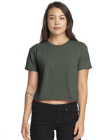 Next Level® Ladies Festival Cali Short Sleeve Crewneck Crop T Shirt