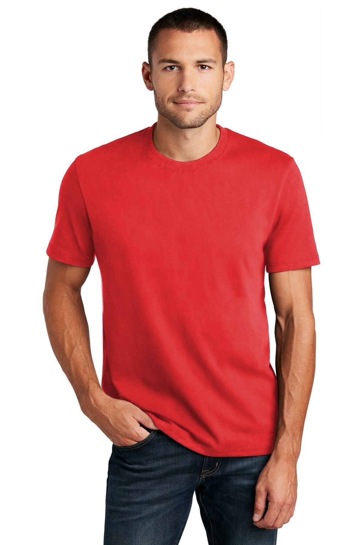 District® Re-Tee Mens Recycled Cotton T-Shirt Soft Eco Friendly Tee