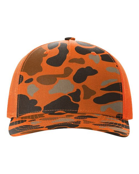 Richardson® Five Panel Printed Trucker Cap