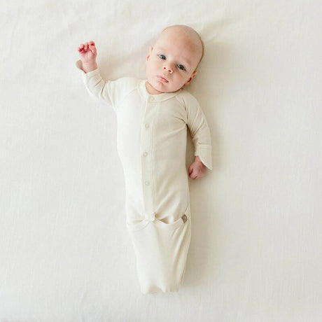 Rabbit Skins® Infant Baby Rib Layette Sleeper