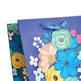 Deluxe Patterned Gift Bags 10" x 4" x 8"
