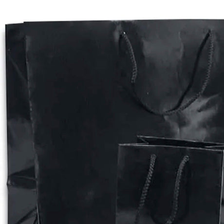 Bold and Glossy Mini Euro Totes 9 3/4'' x 4 '' x 7 3/4'' for Gift Wrapping
