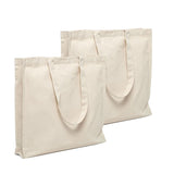 Durable Canvas Tote 15 1/4" x 3 1/8" x 14 9/16"