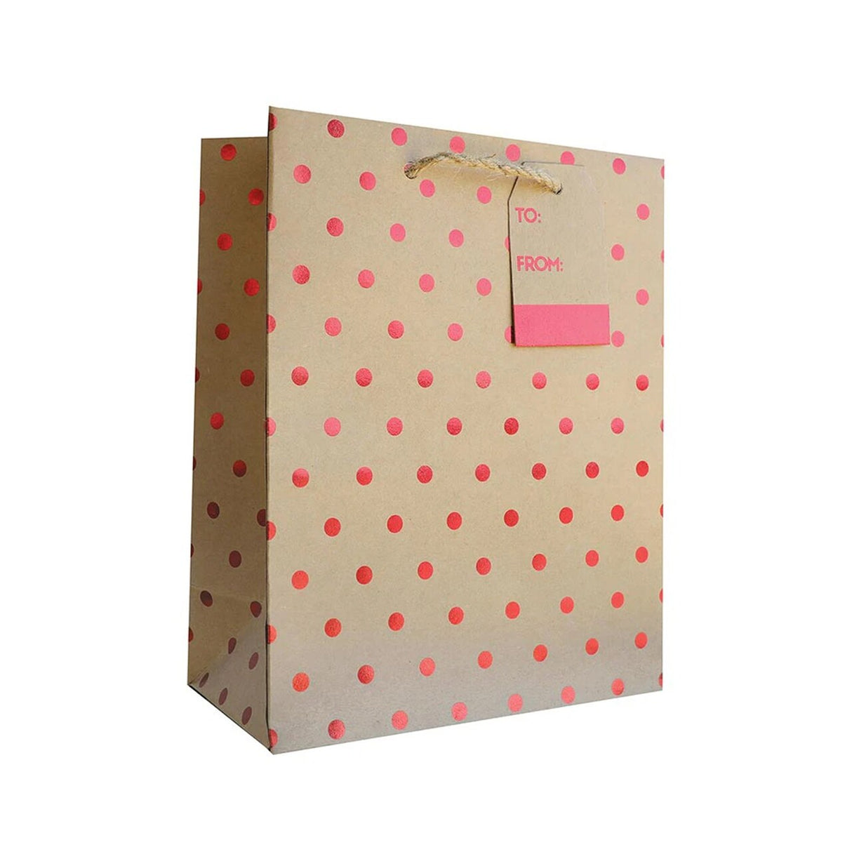 Custom Patterned Gift Bags 10" x 4" x 8"
