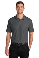 Port Authority® Wearever Signature Pique Pocket Polo