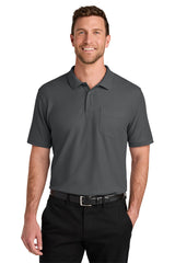 Port Authority® Wearever Signature Pique Pocket Polo