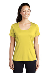 Sport-Tek®- Ladies Scoop Neck Short Sleeve Tee