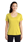 Sport-Tek®- Ladies Scoop Neck Short Sleeve Tee