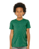 BELLA + CANVAS® Triblend Crew Neck Short Sleeve Tee Shirt For Youth - 3413Y