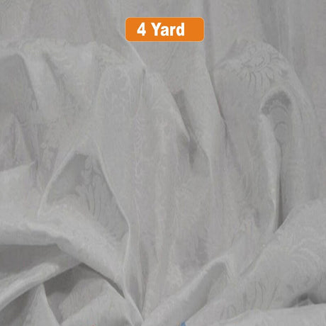 Damask Flocking Taffeta Fabric - 60" Wide for Curtains, Apparel, and Décor