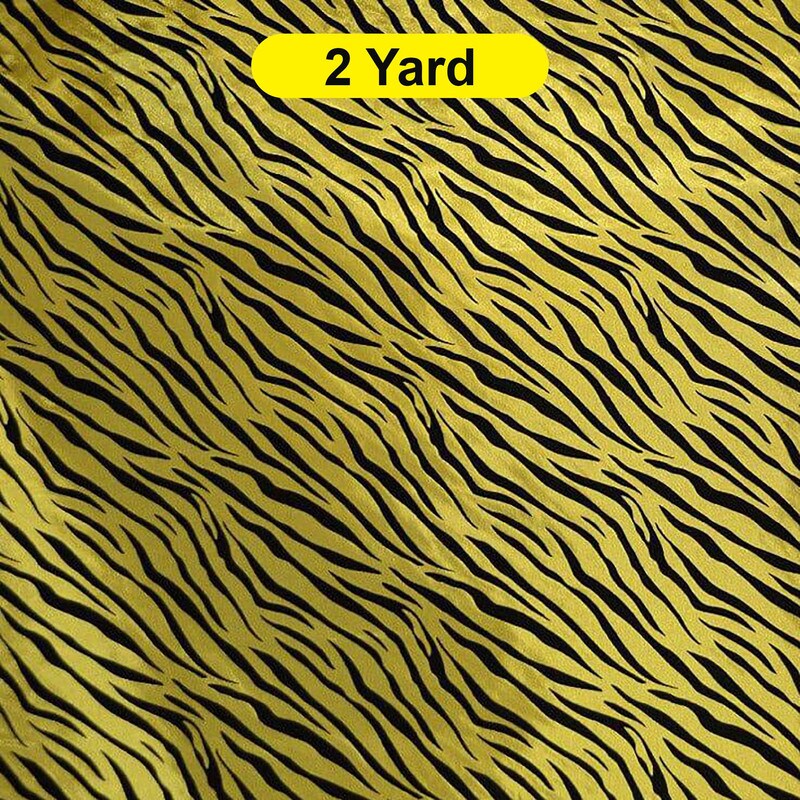 Zebra Flocking Taffeta Flocking Velvet Zebra Fabric 60" Wide