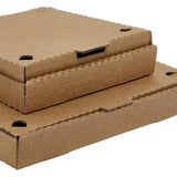 Compact Kraft Pizza Boxes 1 5/8" x 8"