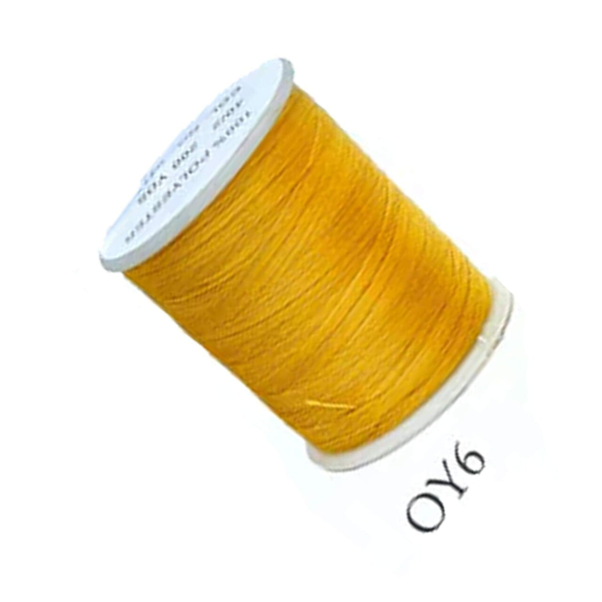 200 Yards Orange or Yellow Sewing Thread 100 Percent Polyester Small Spool