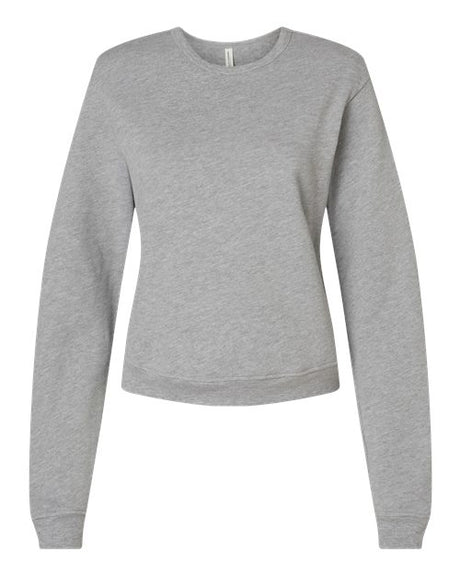 BELLA + CANVAS® Women's Sponge Fleece Classic Crewneck Long Sleeve Sweatshirt