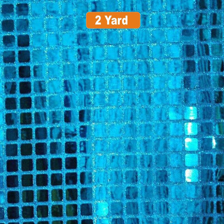 Square Sequins Fabric Quad Sequins Fabric 45" Wide Multiple Colors