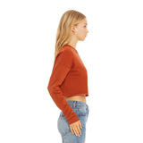 Bella + Canvas® Ladies Cropped Fleece Crew