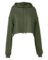 BELLA+CANVAS® Women’s Cropped Fleece Hoodie Sweatshirt