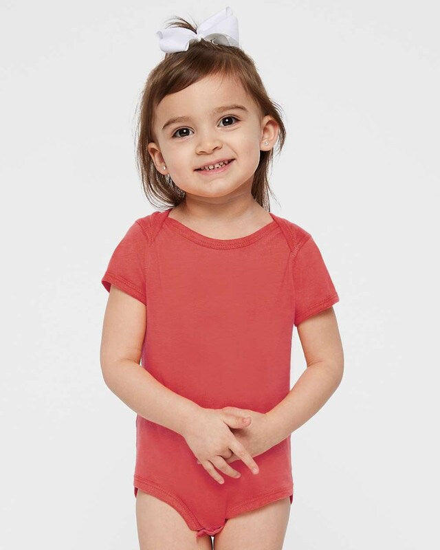RADYAN® Lightweight Infant Fine Jersey Bodysuit - 4424