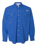 HUK® Men’s Bahama Outdoor Shirt Moisture Wicking Sun Safe Button Up Fishing Top