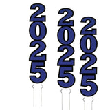 11" x 30" Class of 2025 Vertical Corrugated Plastic Yard Sign