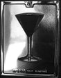 3D Martini Glass Chocolate Mold - Side B - LPAO128B