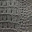 Silver Alligator Vinyl Fabric,