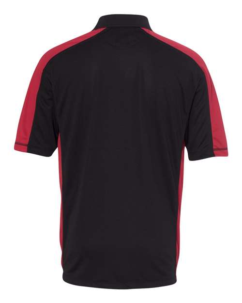 Colorblocked Moisture Free Mesh Polo