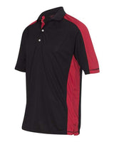 Colorblocked Moisture Free Mesh Polo