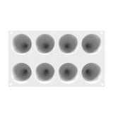 Silikomart VEGA90 Silicone Baking & Freezing Mold, 3.04 oz., 8 Cavities