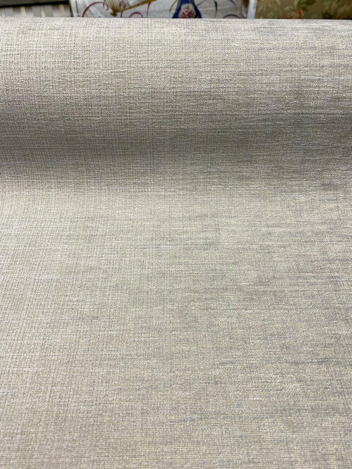 Knoll Summit Boulder Crypton Upholstery Fabric - Light Gray Chenille Texture, 54" Width (1 Yard)