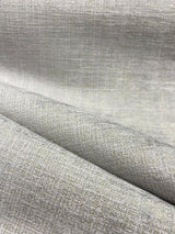 Knoll Summit Boulder Crypton Upholstery Fabric - Light Gray Chenille Texture, 54" Width (1 Yard)