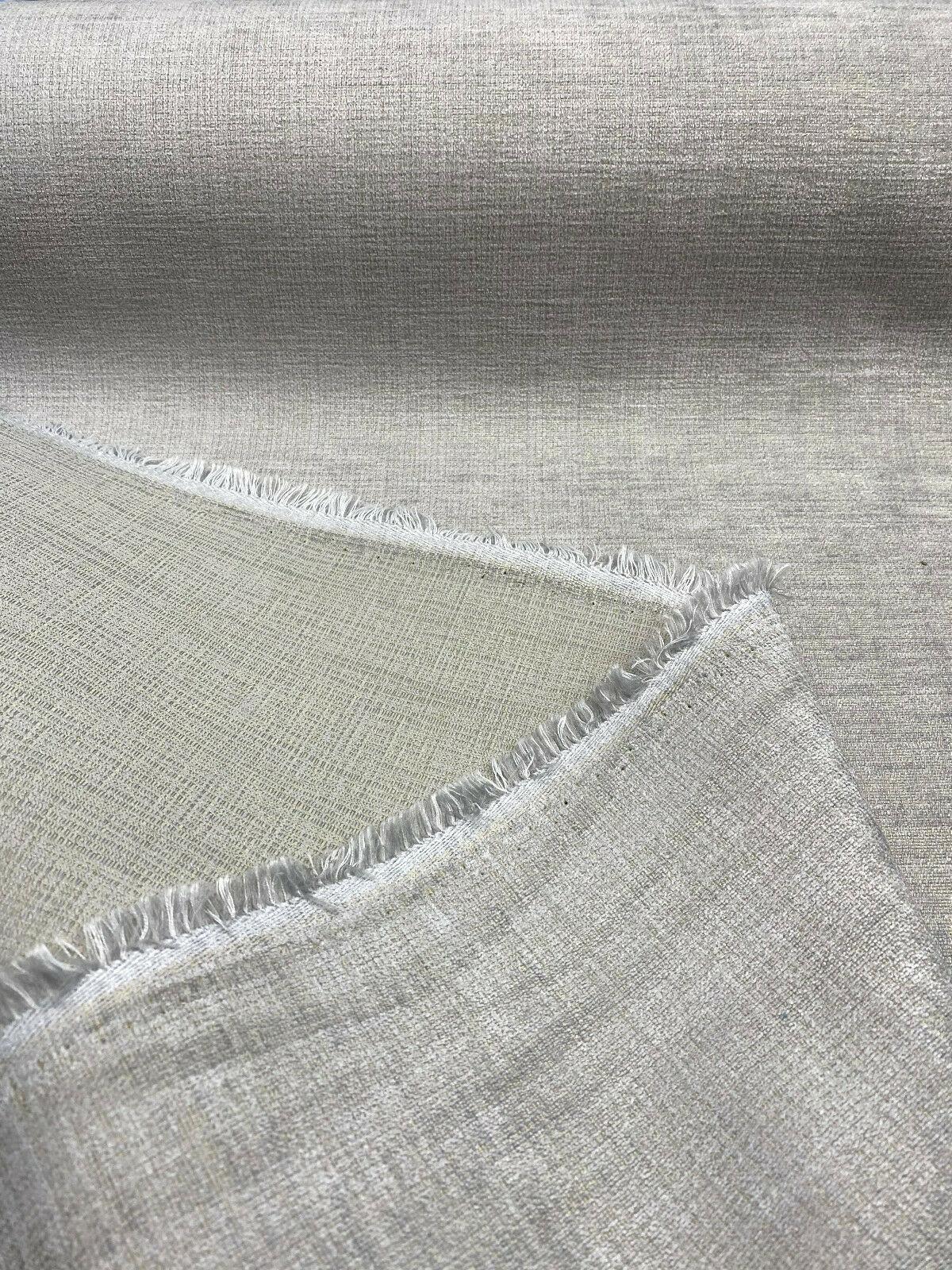 Knoll Summit Boulder Crypton Upholstery Fabric - Light Gray Chenille Texture, 54" Width (1 Yard)