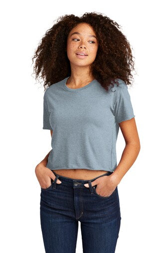 Next Level® Women’s Crewneck Short Sleeve Festival Cali Crop Top