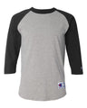Champion® Three-Quarter Raglan Sleeve Baseball T-Shirt