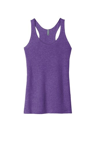 Next Level® Women’s Crewneck Tri-Blend Racerback Tank