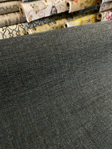 Tarsus Ink Polyester Cotton Fabric - Midnight Blue With Black Gray Accents, 55" Width (1 Yard)