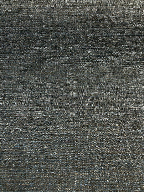 Tarsus Ink Polyester Cotton Fabric - Midnight Blue With Black Gray Accents, 55" Width (1 Yard)