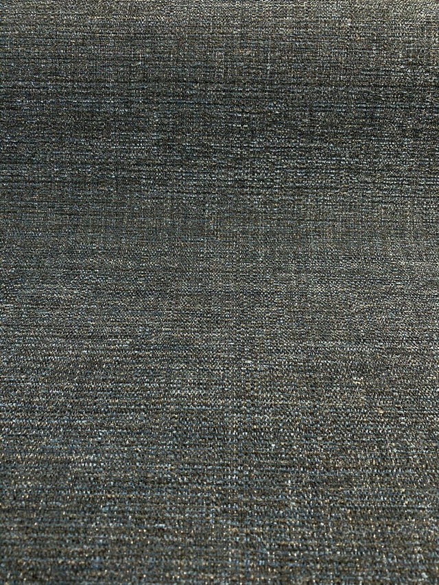 Tarsus Ink Polyester Cotton Fabric - Midnight Blue With Black Gray Accents, 55" Width (1 Yard)
