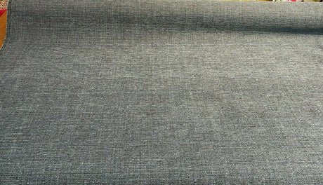 Tarsus Ink Polyester Cotton Fabric - Midnight Blue With Black Gray Accents, 55" Width (1 Yard)