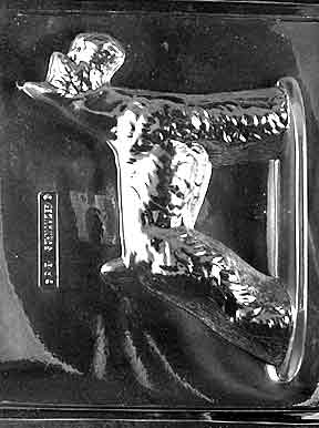 Jumbo Schnauzer Dog Chocolate Mold - Side 2 - LPDOG009B
