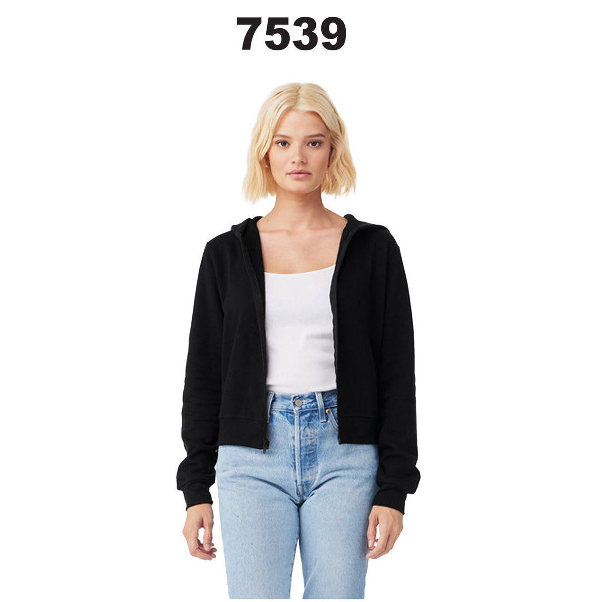 Bella + Canvas® Sponge Fleece Full Zip Hooded Sweatshirt