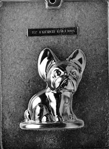 3D French Bulldog Chocolate Mold - Front - LPDOG028A